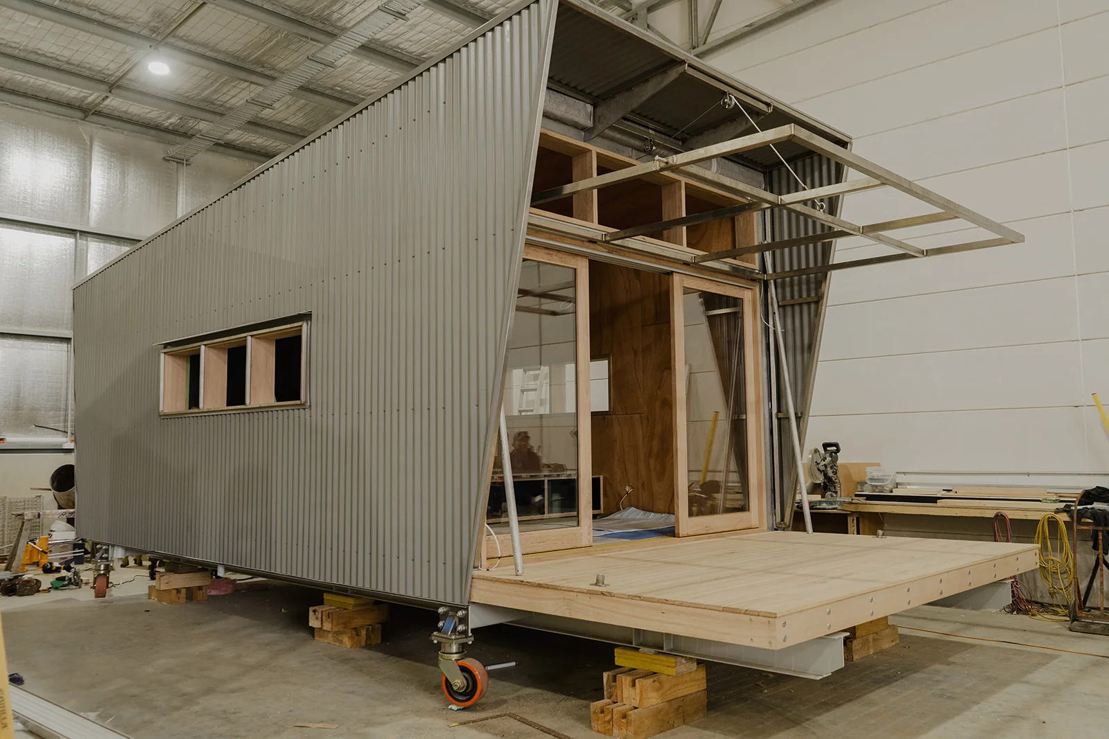 Ample Brumby Stradbroke modular home featuring coastal design elements on Stradbroke Island