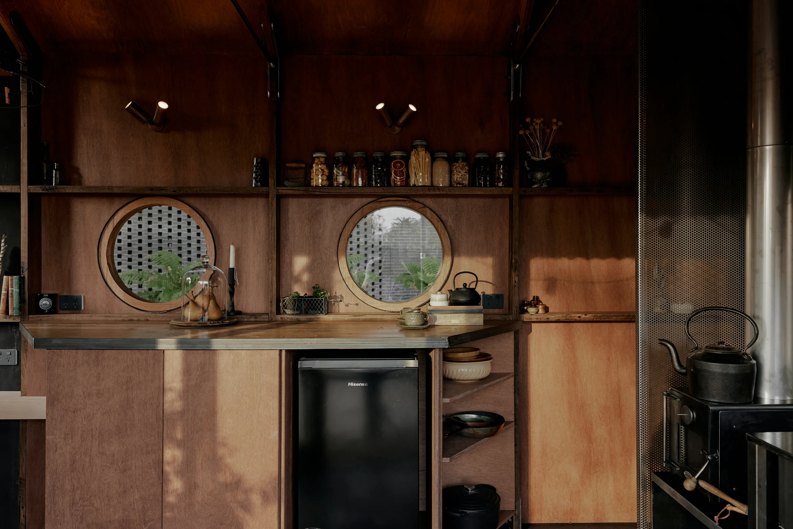 Ample Stella modular home exterior and interior showcasing modern residential architecture