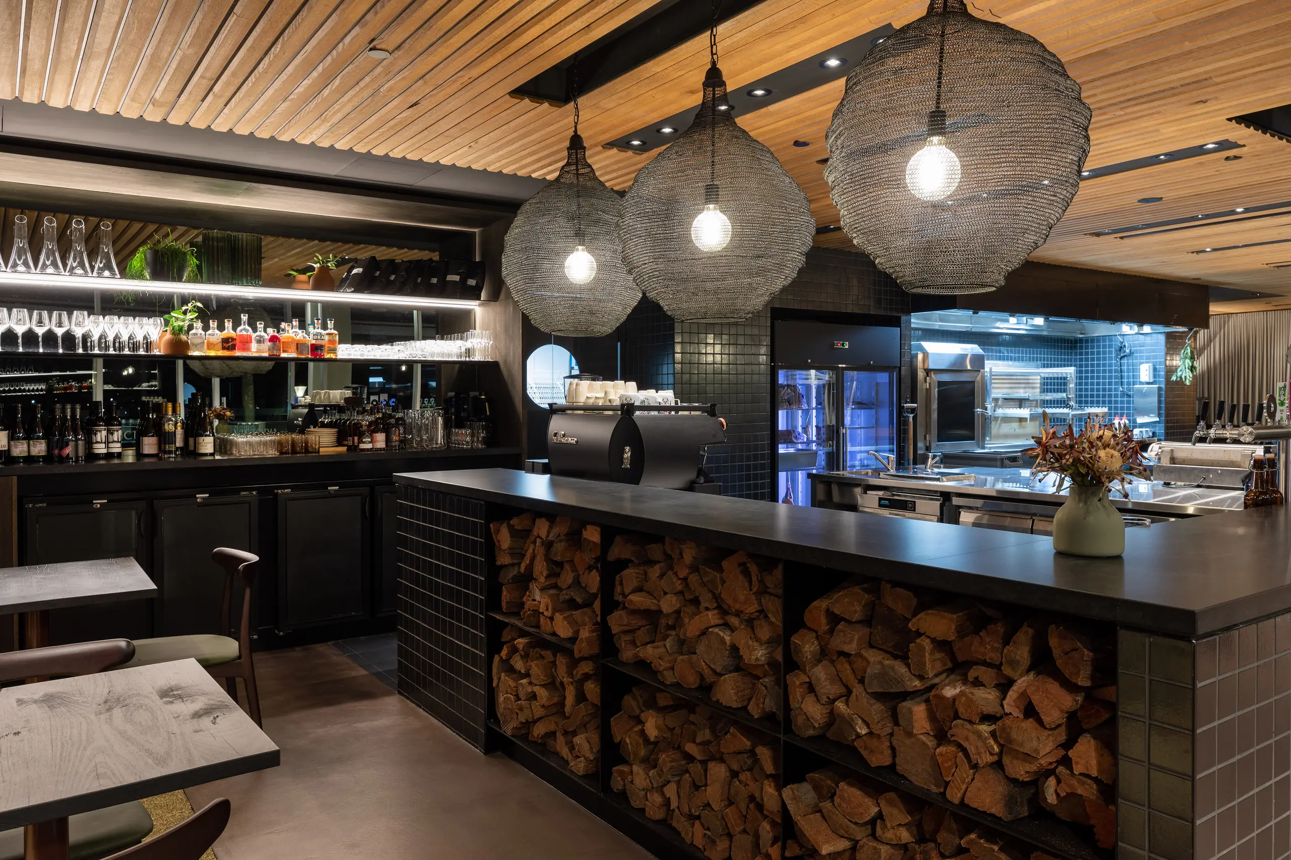 Farmers Daughters restaurant interior at Federation Square, Melbourne