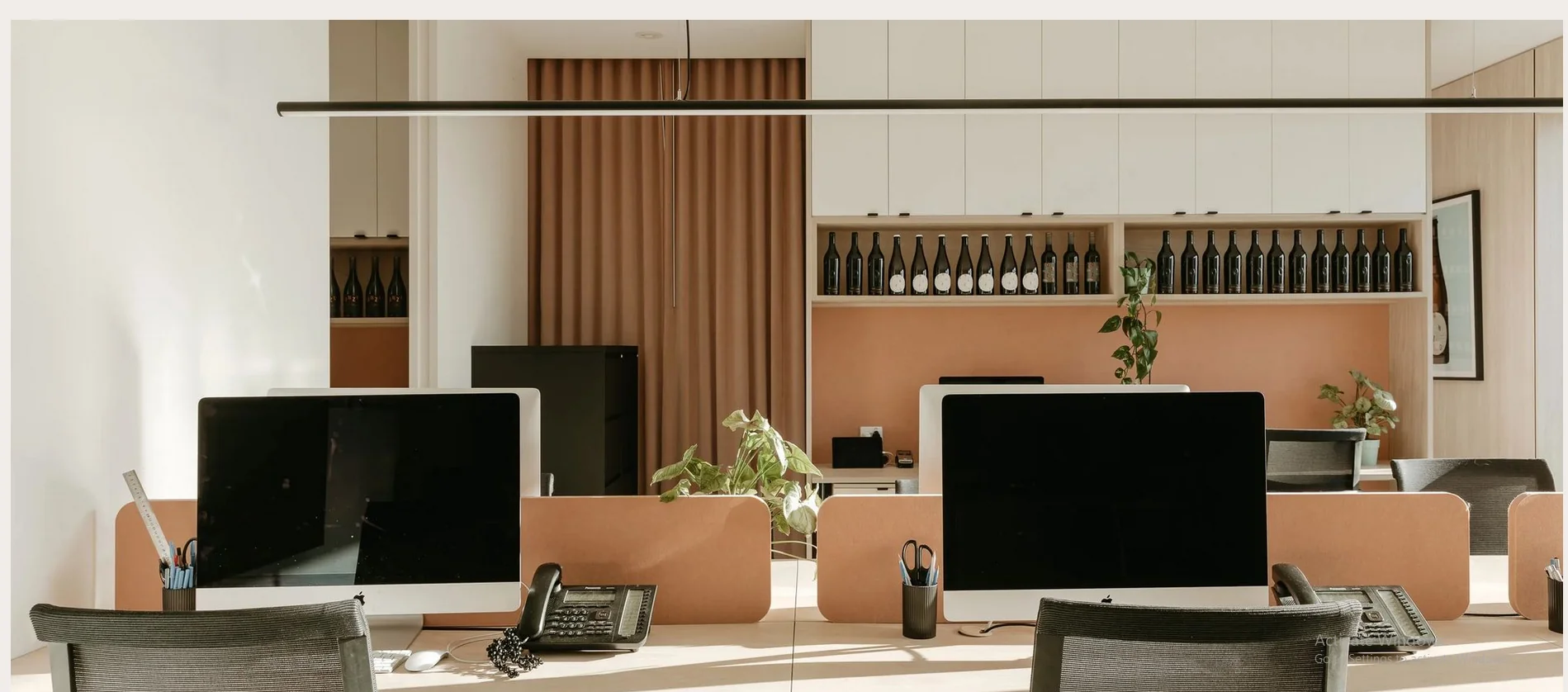 Zonzo Office building interior at Zonzo Estate in Yarra Valley